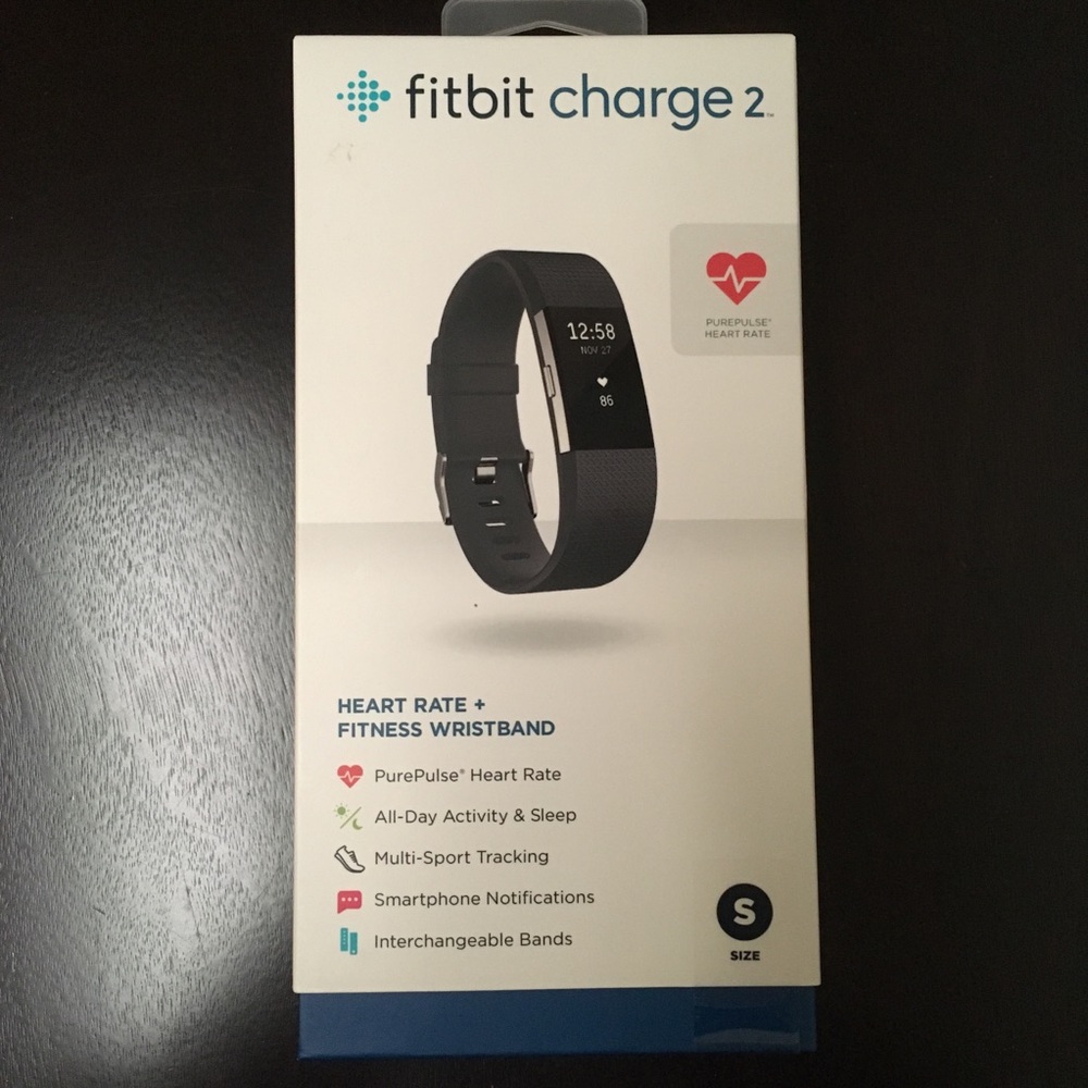 FitBit Charge 2, size small, new in box